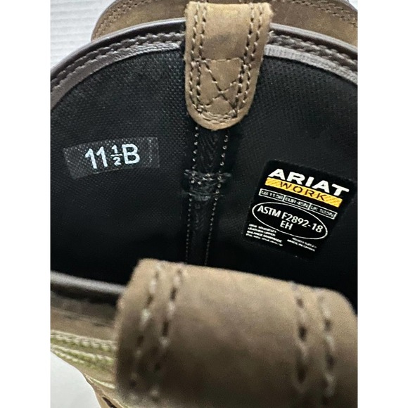 Brand New Men’s Ariat WorkHog XT Cottonwood Boots SZ 11.5B - Picture 5 of 9